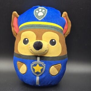 Paw Patrol CHASE 8" Squish Plush Toy EUC